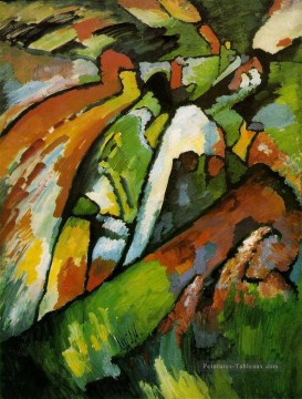Improvisation Expressionnisme art abstrait Wassily Kandinsky Peinture à l'huile